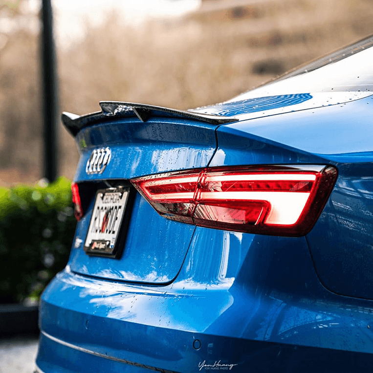 Audi 8V A3 / S3 Carbon Fiber Aggressive Rear Spoiler – EURO IMPULSE
