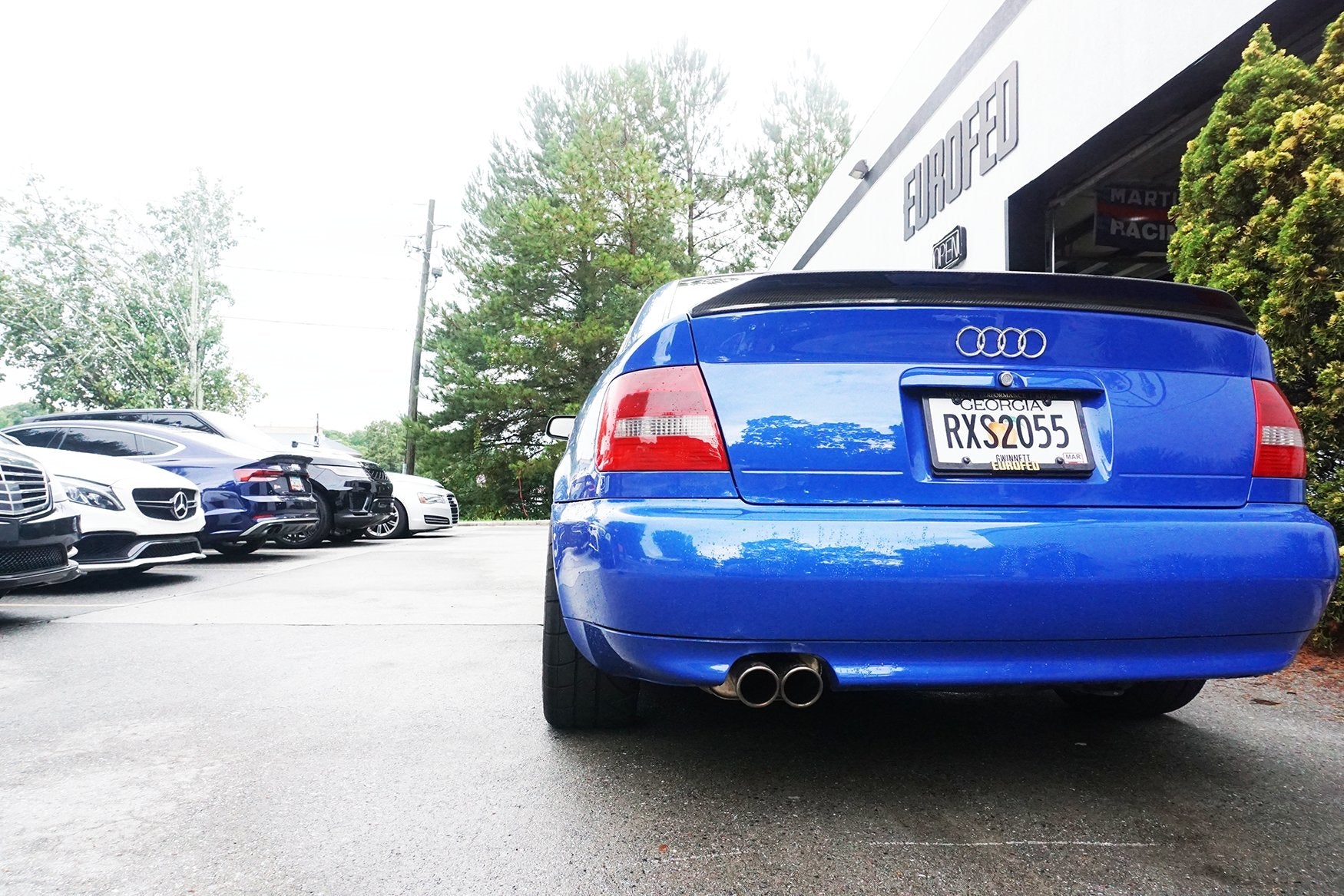 SPOILER (WITHOUT STOPLIGHT) AUDI A4 B5, Spoilering \ Maxton Design \ Audi  \ A4 \ B5