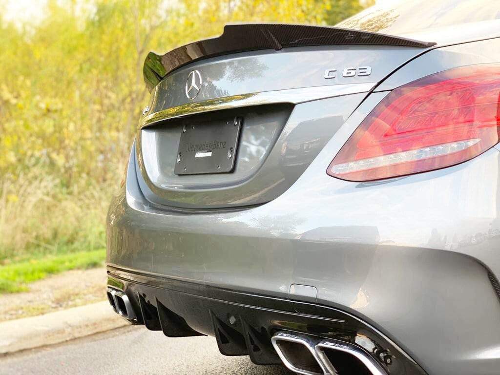 Mercedes W205 C-class Carbon Fiber Spoiler