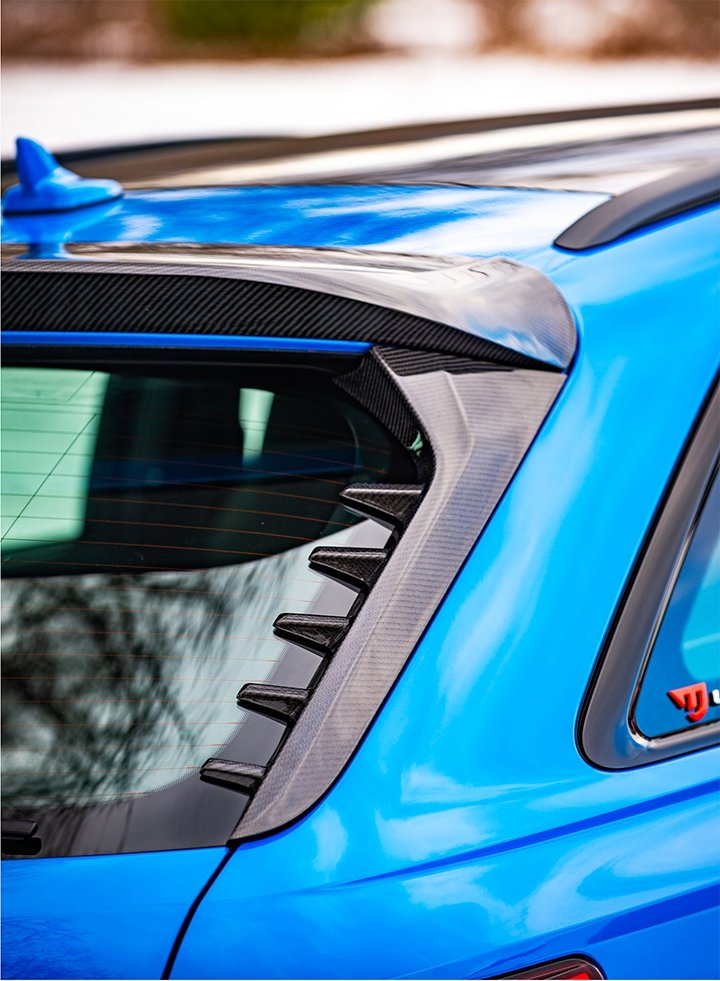 Audi C8 RS6 Carbon Fiber Rear Spoiler