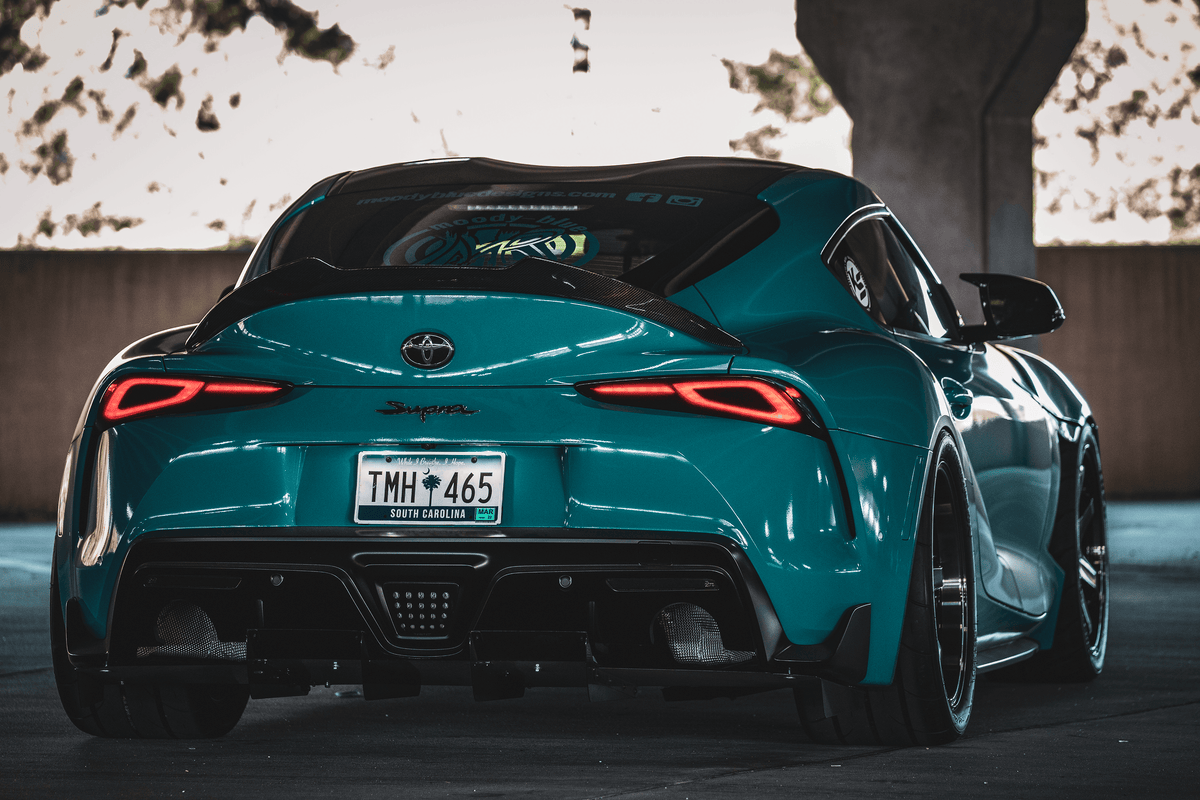 A90 MKV Toyota Supra Carbon Fiber Spoiler