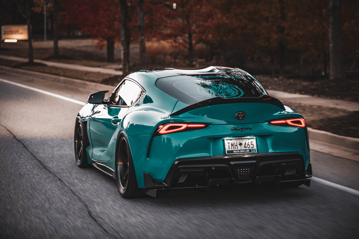 A90 MKV Toyota Supra Carbon Fiber Spoiler
