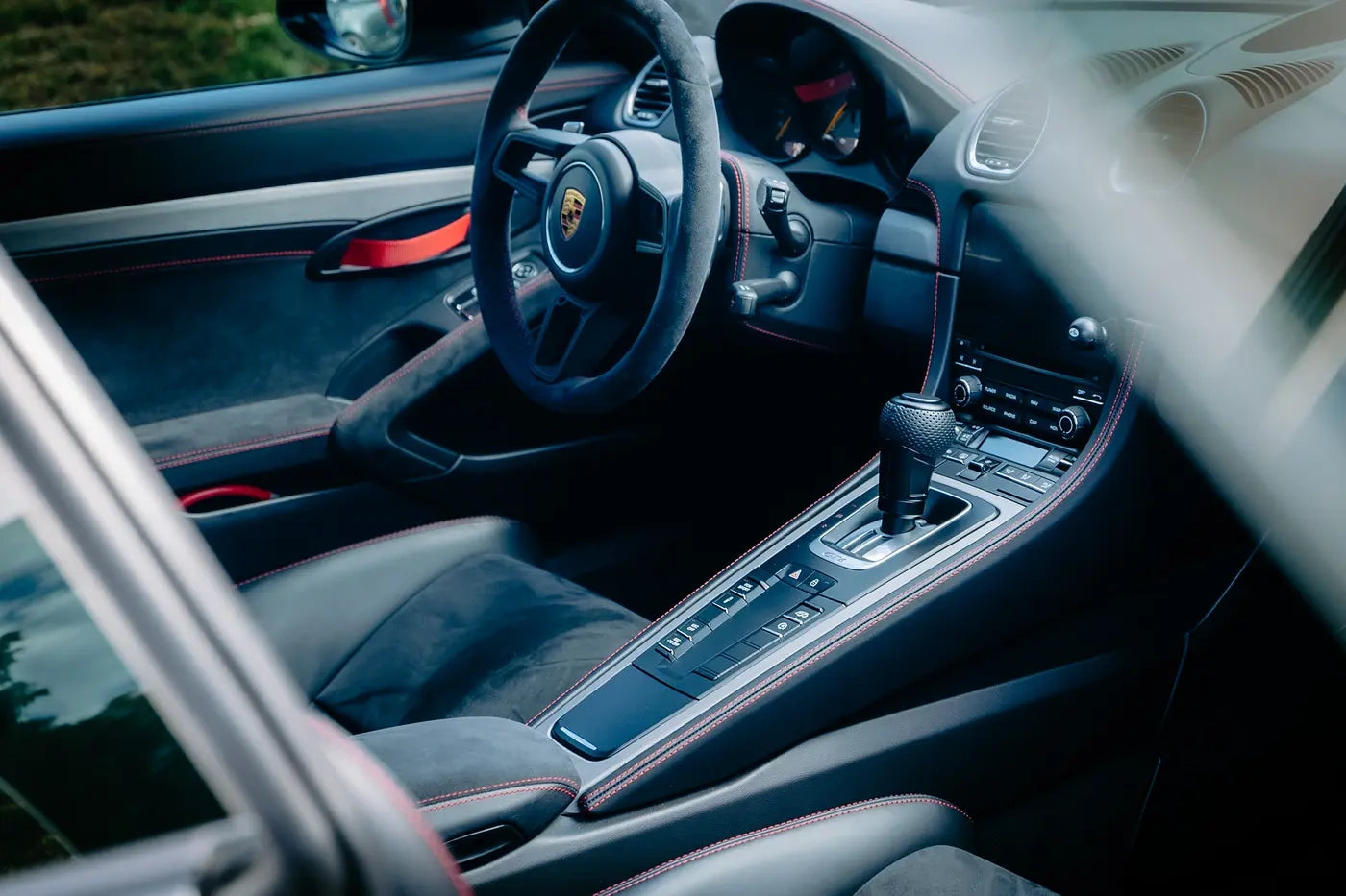 The whole cockpit